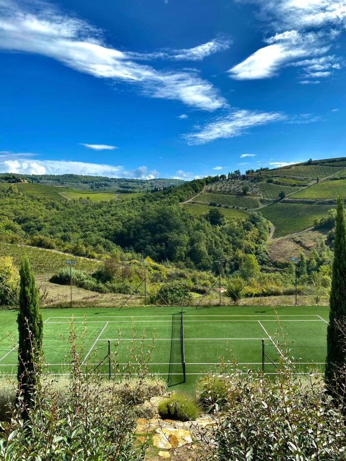 Villa Rignana Chianti Estate, Pool, Tennis,Cook Greve in Chianti Extérieur photo