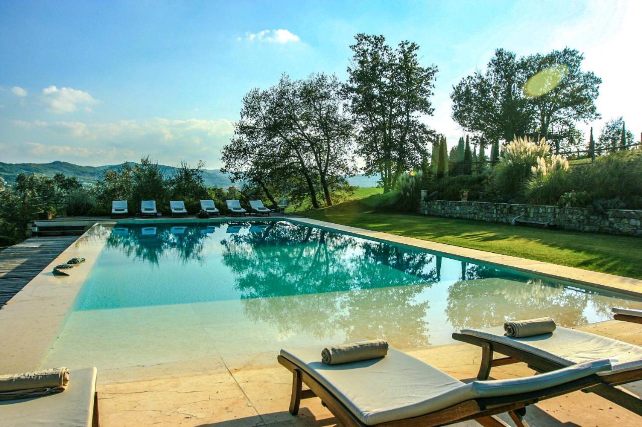 Villa Rignana Chianti Estate, Pool, Tennis,Cook Greve in Chianti Extérieur photo