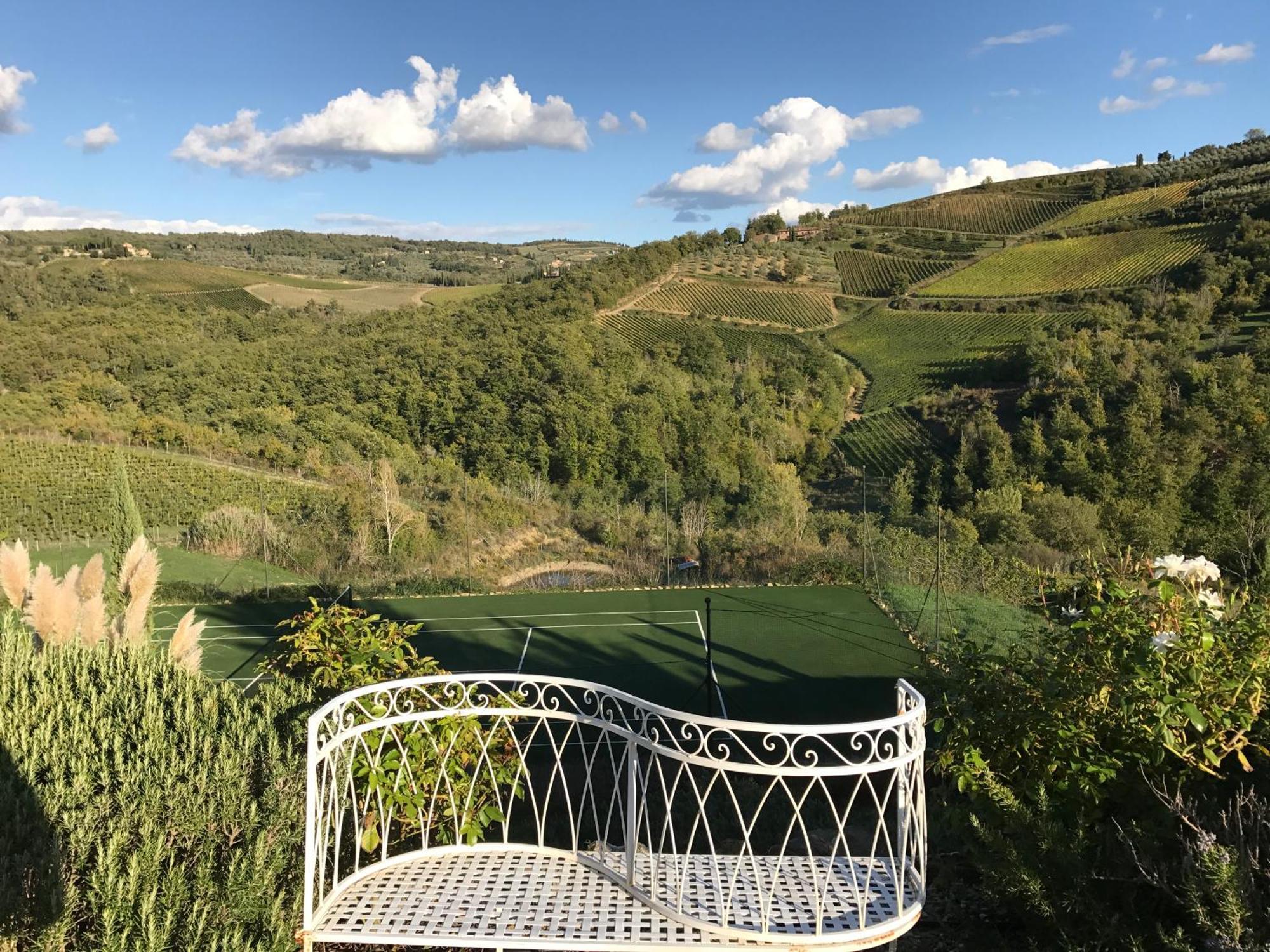 Villa Rignana Chianti Estate, Pool, Tennis,Cook Greve in Chianti Extérieur photo