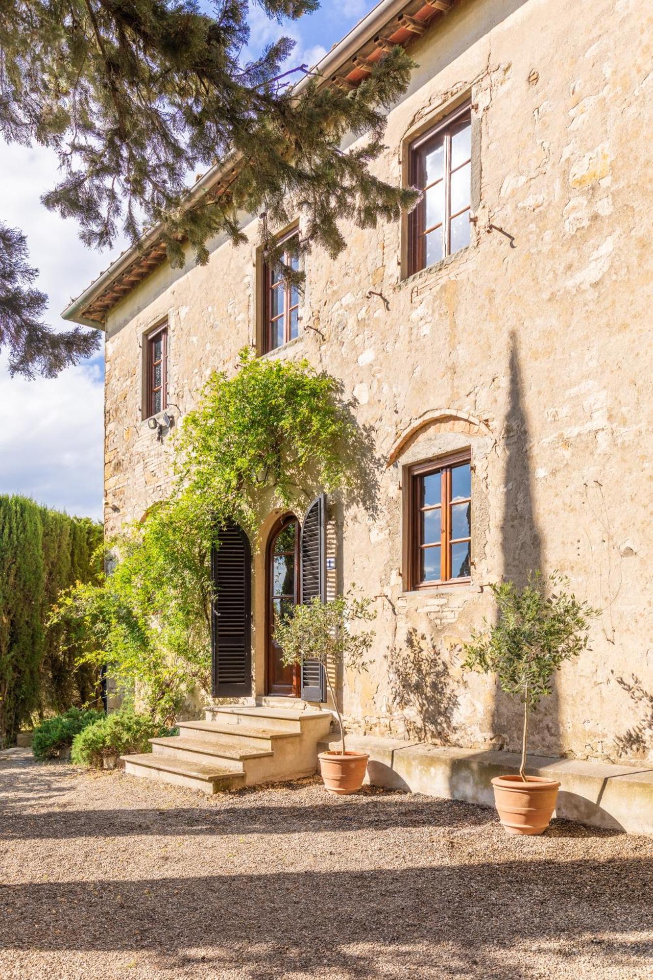 Villa Rignana Chianti Estate, Pool, Tennis,Cook Greve in Chianti Extérieur photo