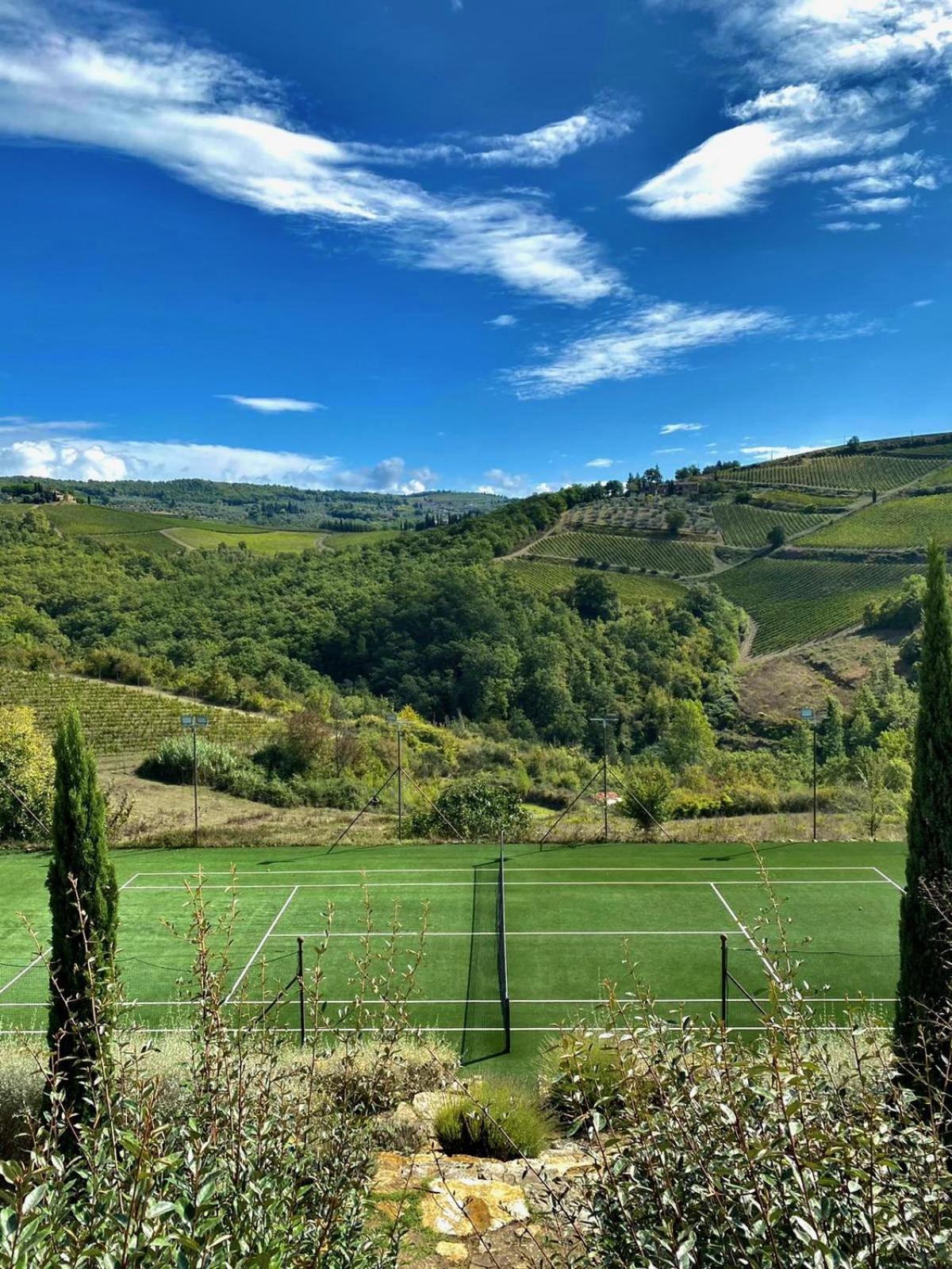 Villa Rignana Chianti Estate, Pool, Tennis,Cook Greve in Chianti Extérieur photo
